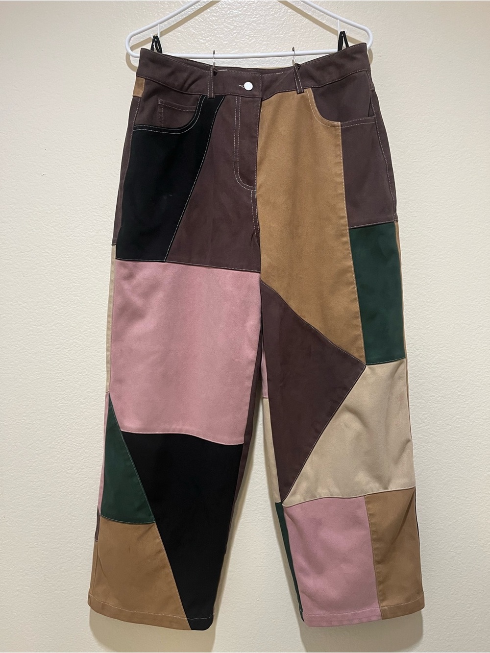 Kith Women Miren Patchwork Five Pocket Pant - Derby